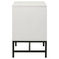 Sonora - 2-Drawer Nightstand Bedside Table - White