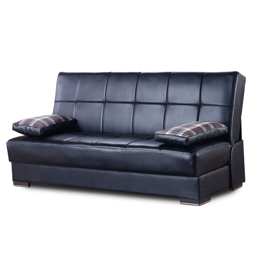 Ottomanson Soho - Upholstered Convertible Sofabed With Storage - PU