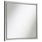 Noelle - Square Wall Mirror With Led Lights - Silver
