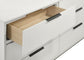 Sonora - 6-Drawer Bedroom Dresser - White