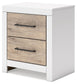 Charbitt - Two-tone - Two Drawer Night Stand