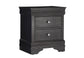 Pompei - Nightstand - Metallic Gray