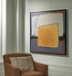 Actman - Cream / Brown / Gray - Wall Art