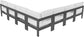 Nizuc - Outdoor Patio Modular Sectional 7 Piece - White - Fabric - Modern & Contemporary