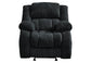 U250 - Reclining Sofa / Console Reclining Loveseat / Glider Recliner - Ebony