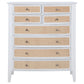 Bexhill - 8-Drawer Chest Of Drawers - White