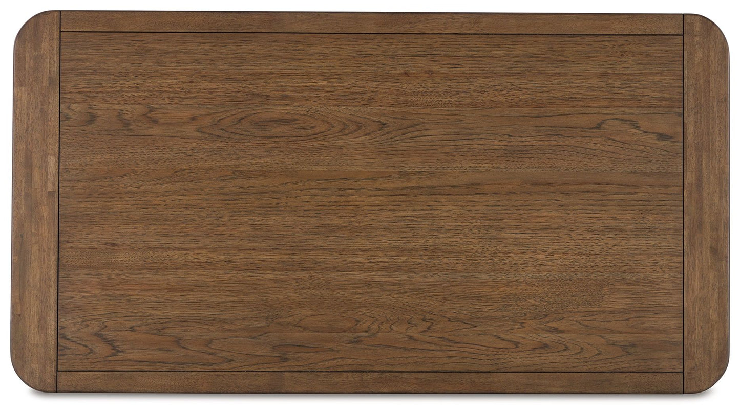 Cabalynn - Light Brown - Rectangular Cocktail Table