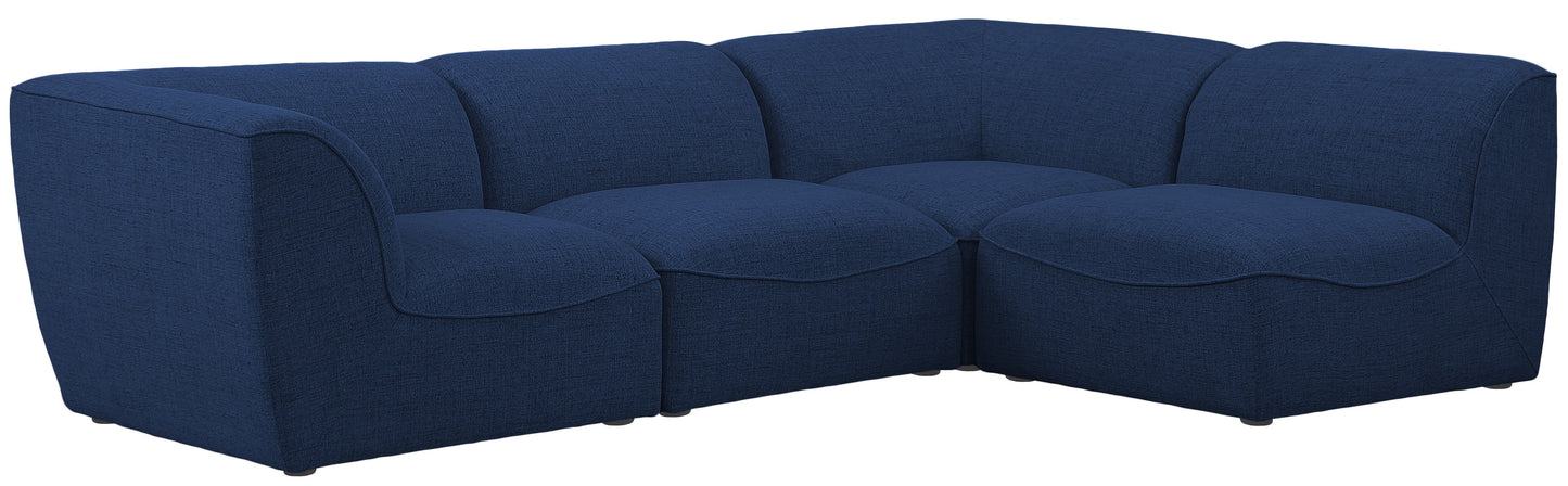 Miramar - Modular Sectional 4 Piece - Navy