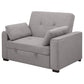 Edith - Upholstered Convertible Sleeper Sofa Bed