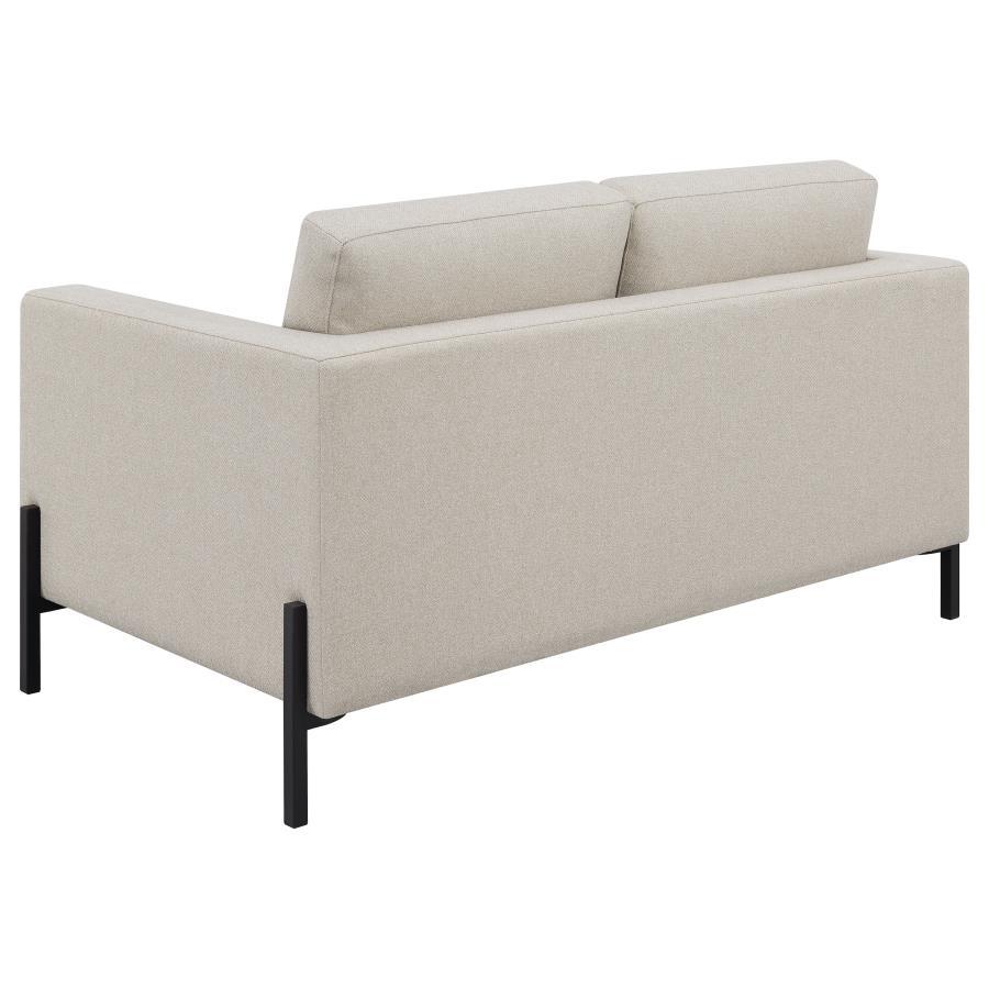 Tilly - Upholstered Track Arm Sofa Set