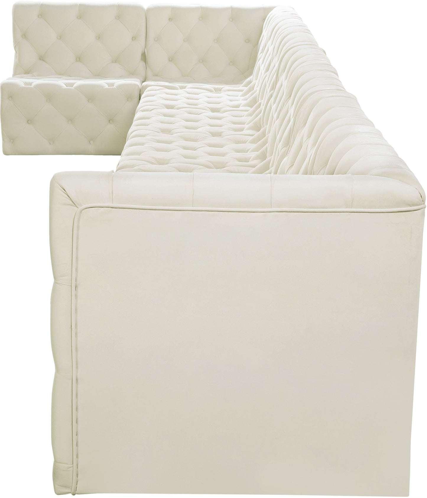 Tuft - Modular Sectional 8 Piece - Cream