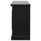 Florence - 4 Door Dining Sideboard Buffet - Distressed Black