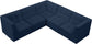 Relax - Modular Sectional 5 Piece - Navy - Modern & Contemporary