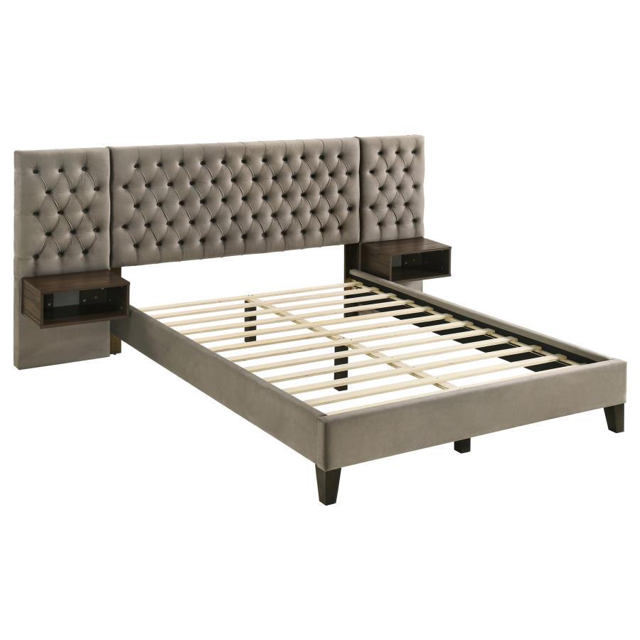 Marley - Upholstered Wall Panel Bed