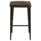 Alvaro - Leather Upholstered Stool (Set of 2)