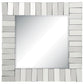 Tanwen - Layered Panel Wall Mirror - Silver