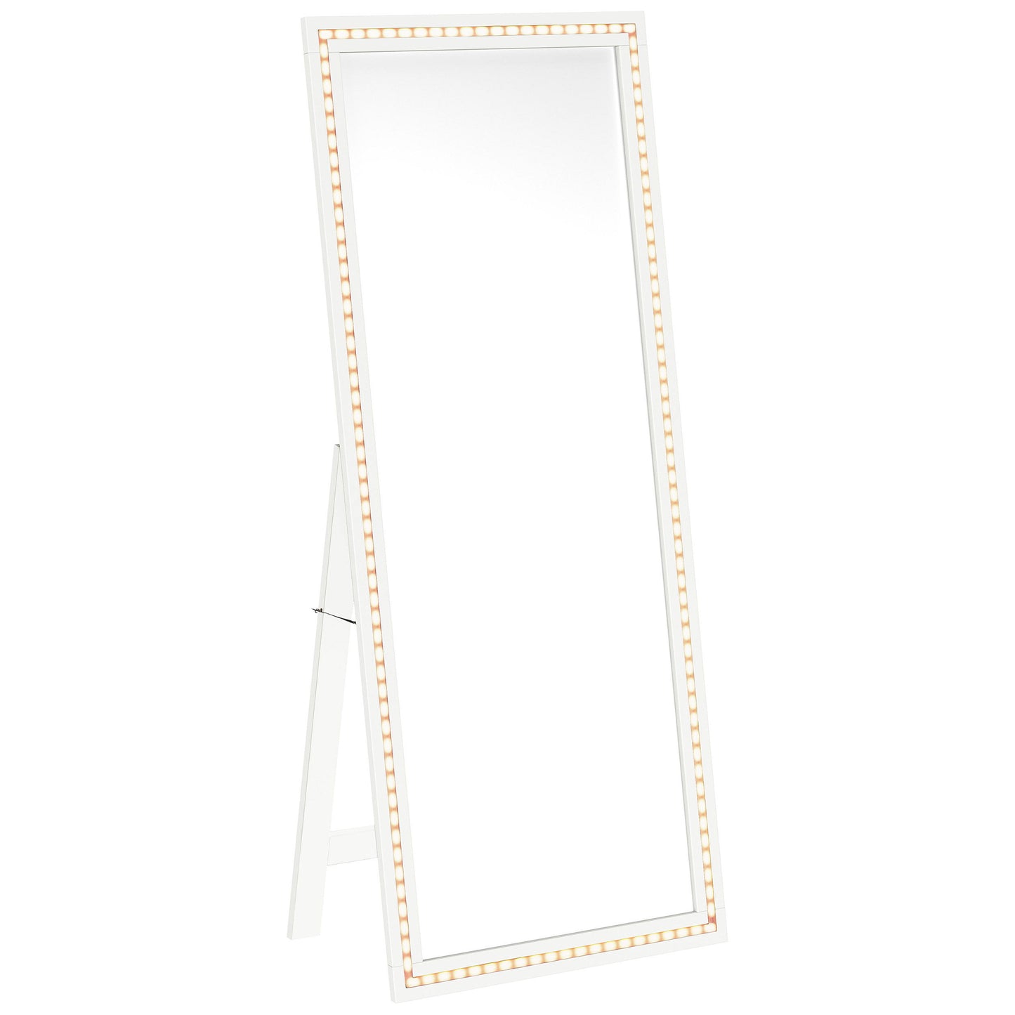 Windrose - Full Length Floor Standing Tempered Mirror With Led Lighting