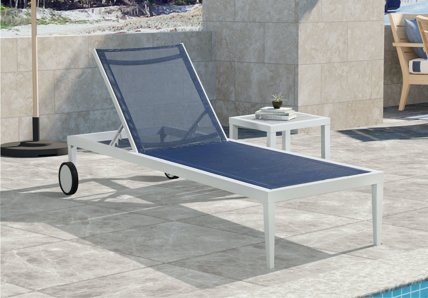 Nizuc - Outdoor Patio Chaise Lounge Chair