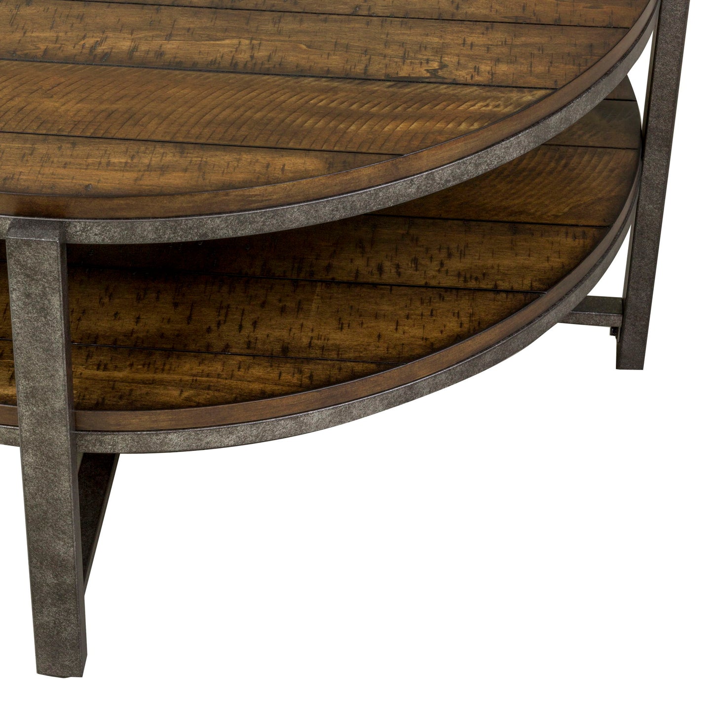 Breckinridge - Round Cocktail Table - Dark Brown