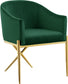 Xavier - Dining Chair with Gold Legs