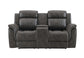 U8517 - Console Reclining Loveseat - Charcoal