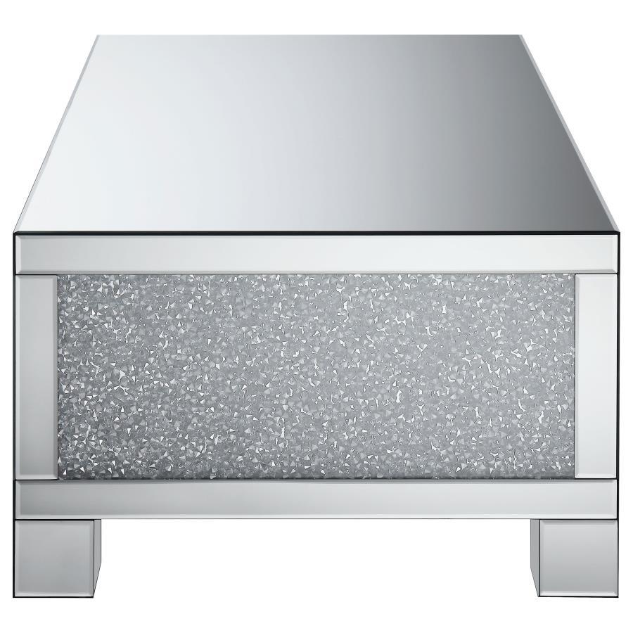 Gillian - Rectangular Coffee Table - Clear Mirror