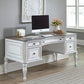 Magnolia Manor - Writing Desk - Antique White & Weathered Bark