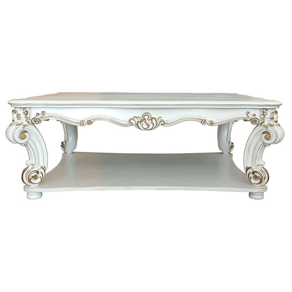 Vendom - Coffee Table - Antique Pearl Finish