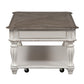 Magnolia Manor - Rectangular Cocktail Table - White