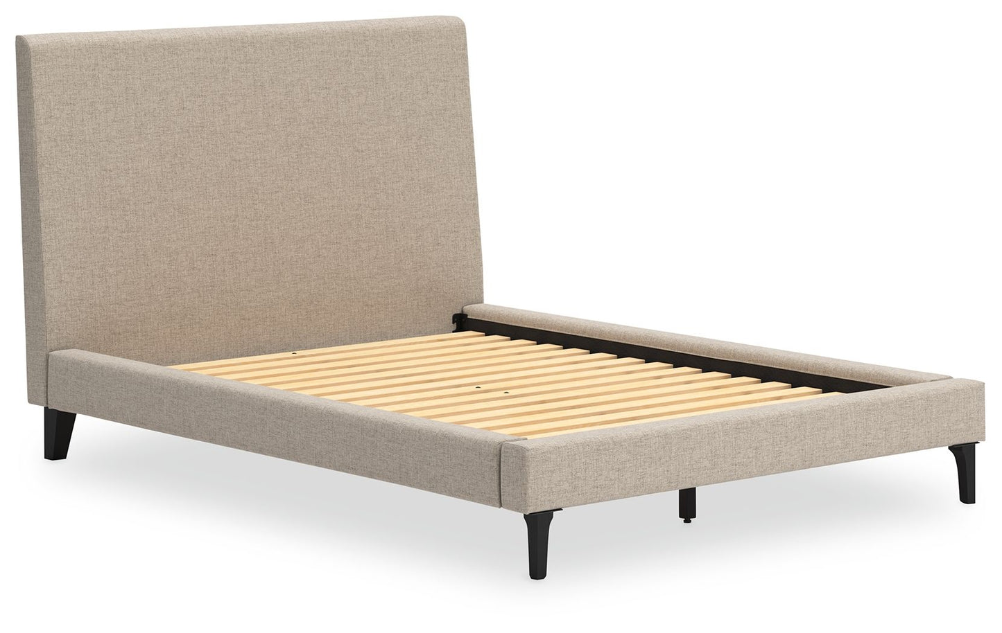 Cielden - Upholstered Bed With Roll Slats