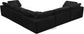 Cozy - Modular Sectional Cloud - Black - Fabric