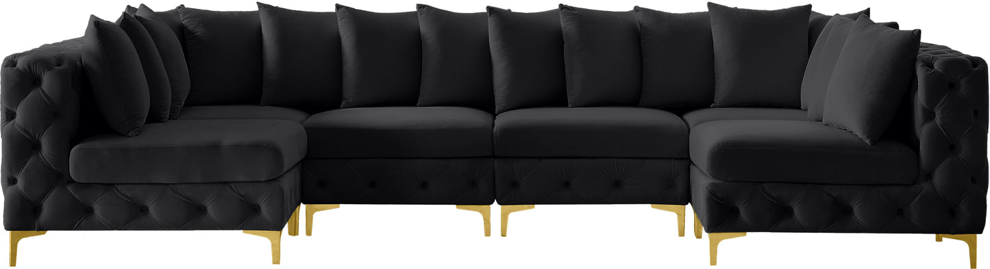 Tremblay - Modular Sectional 6 Piece - Black - Modern & Contemporary