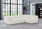 Miramar - Modular Sectional 4 Piece - Cream