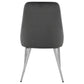 Cabianca - Upholstered Dining Side Chair (Set of 2) - Gray