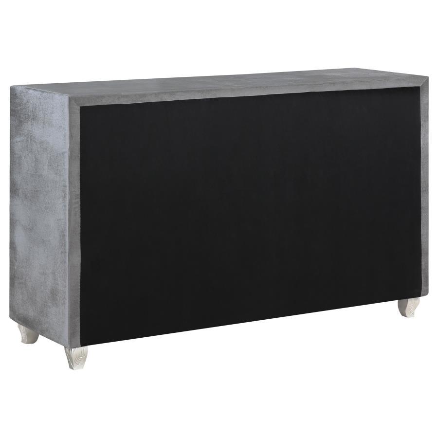 Deanna - 7-Drawer Upholstered Dresser