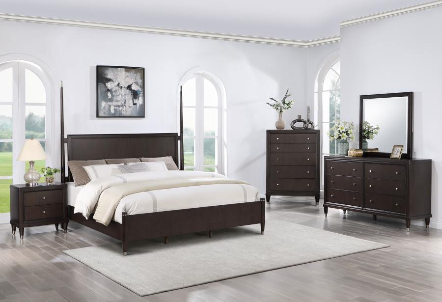 Emberlyn - 6-Drawer Dresser With Mirror - Brown