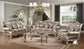 Ariel - Sofa And Loveseat - Silver