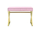 Coleen - Desk - Pink & Gold Finish