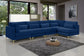 Julia - Modular Sectional 5 Piece - Navy