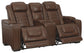 Backtrack - Chocolate - Pwr Rec Loveseat/Con/Adj Hdrst