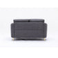 Yuina - Loveseat - Gray Linen