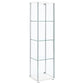 Bellatrix - 4-Shelf Clear Glass Curio Cabinet