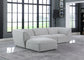 Miramar - Modular Sectional 4 Piece - Gray - Fabric