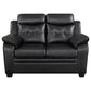 Finley - Upholstered Padded Arm Tufted Sofa Set