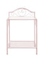 Massi - 1-Shelf Nightstand With Glass Top - Powder Pink