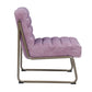 Loria - Accent Chair - Wisteria - Top Grain Leather