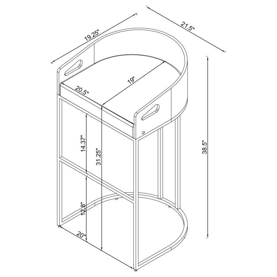 Thermosolis - Clear Acrylic Chair (Set of 2)