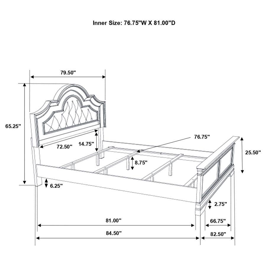 Manchester - Wood Panel Bed