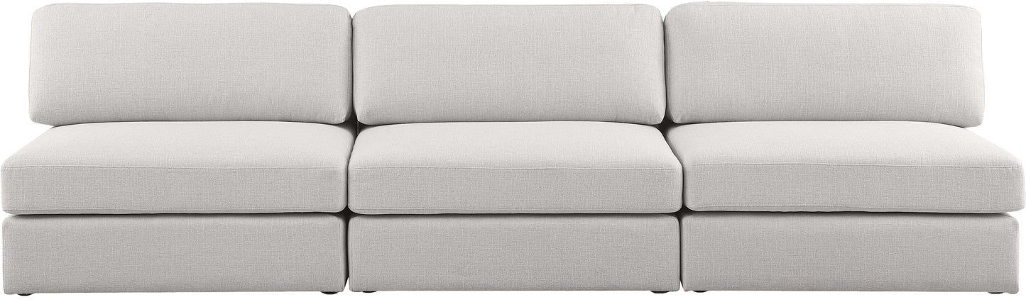 Beckham - Modular 3 Seats Armless Sofa