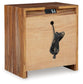 Dressonni - Brown - Two Drawer Night Stand